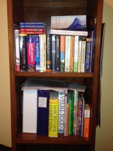 Some are old friends, some I was given - who says no to books in English when you live in Peru?