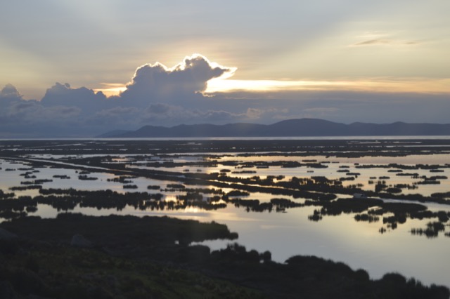 Sunrise Over the Lake